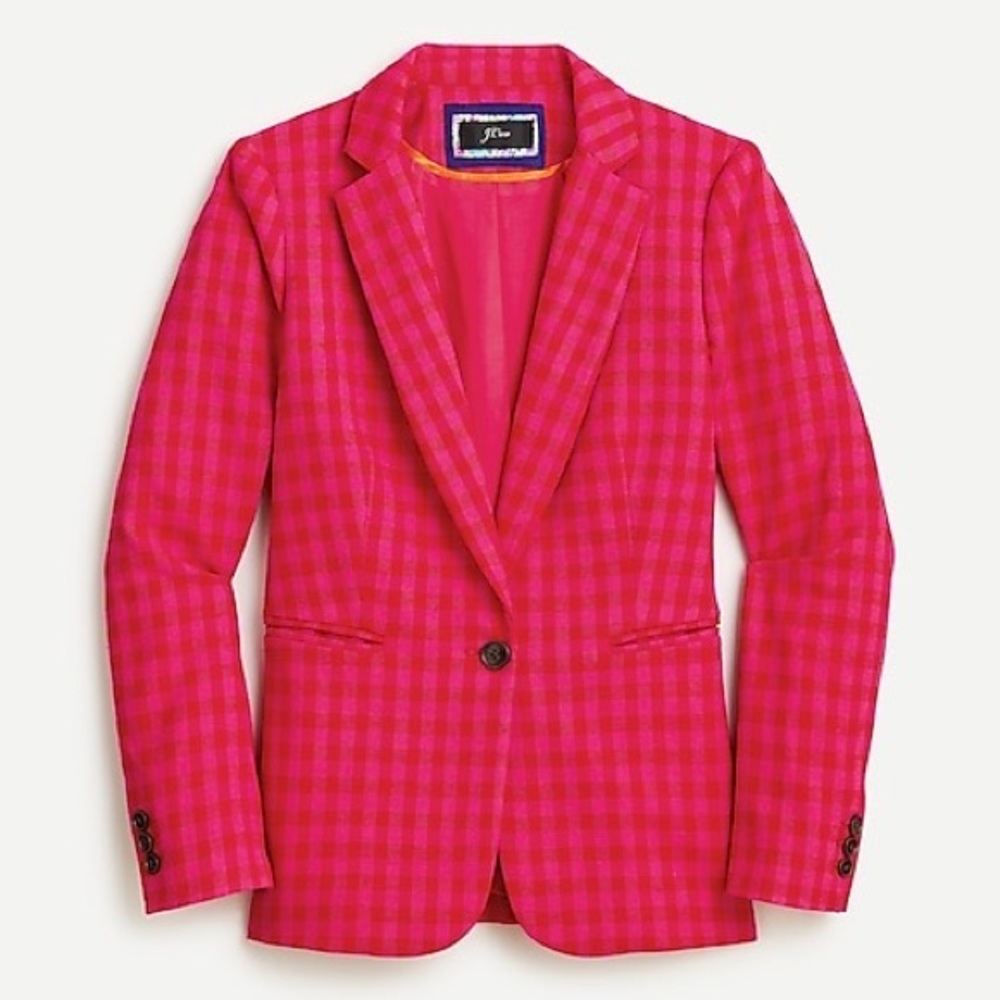 J. Crew Gingham Set in Pink